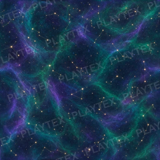 Blue Flowing Glowing Digital Texture