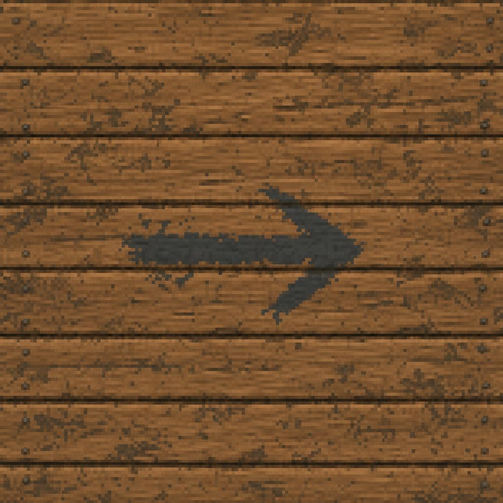 Weathered Brown Timber Planks with a Dark Bird-Shaped Mark Texture preview showing a worn wood texture