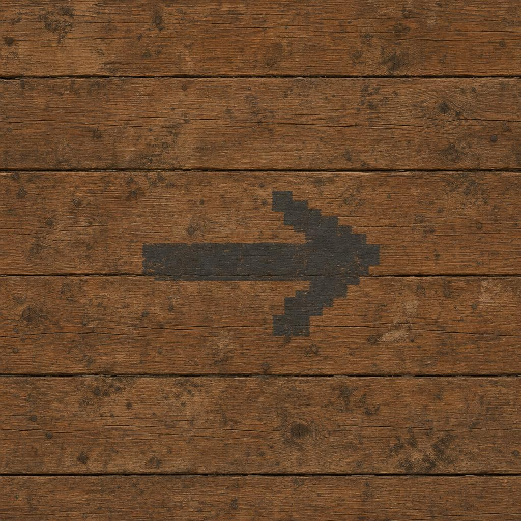 Warm Brown Weathered Planks with a Stepped Charcoal Motif Texture preview showing a rough wood texture