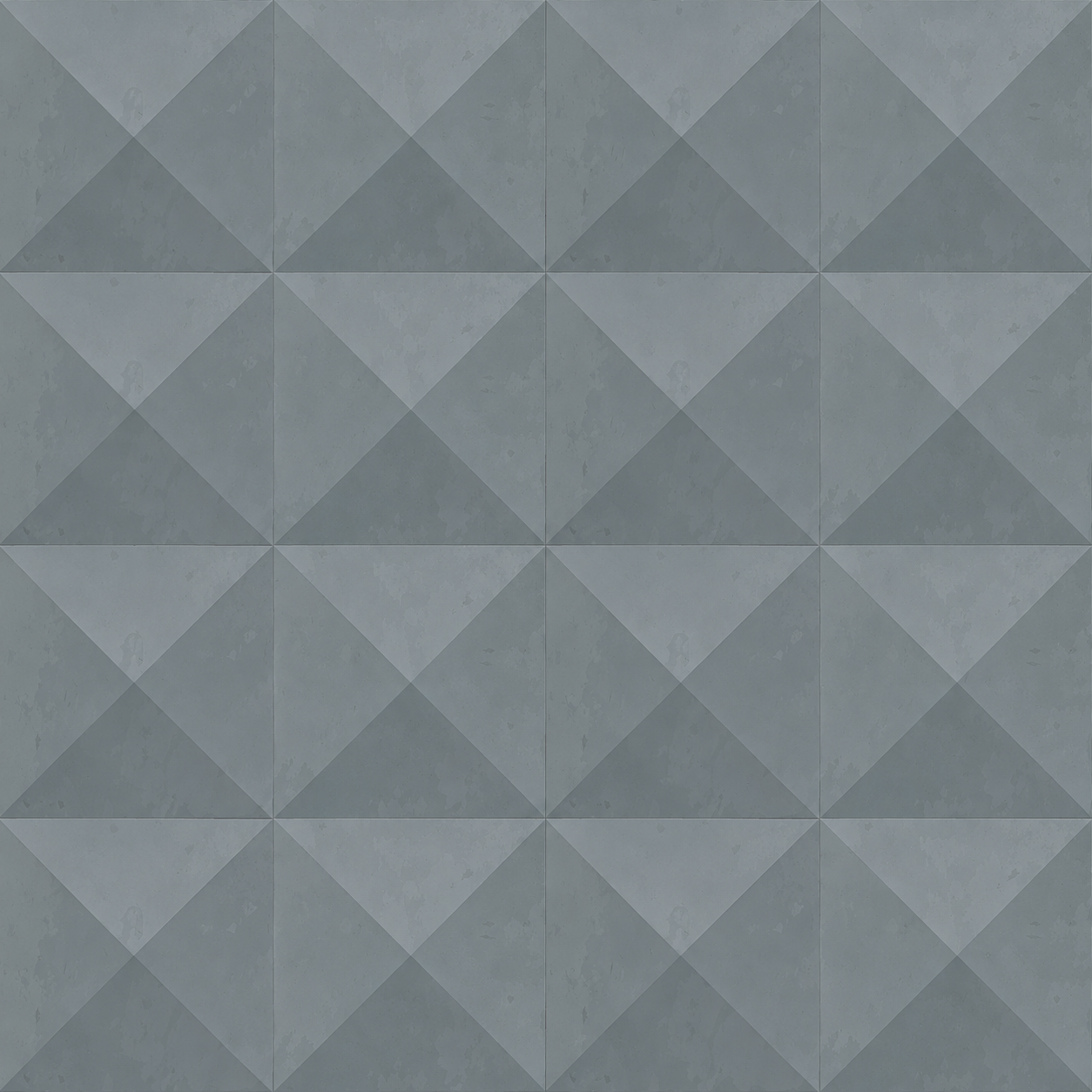 Cool Gray Satin Triangular Relief Metal Panel Texture preview showing a industrial metal texture