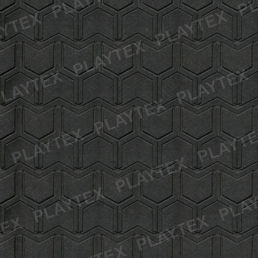 Black Chevron Rubber Tread Texture
