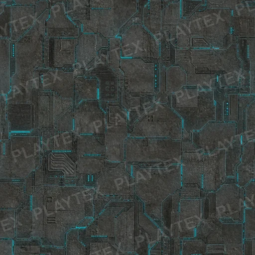Weathered Sci-Fi Panel Dirty Edges Futuristic Texture