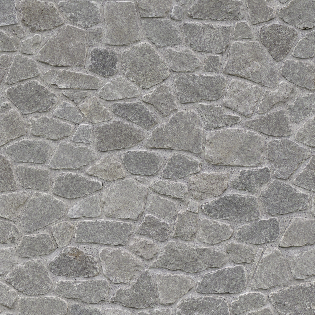 Cool Gray Irregular Cobblestone Paving Texture preview showing a rough stone texture