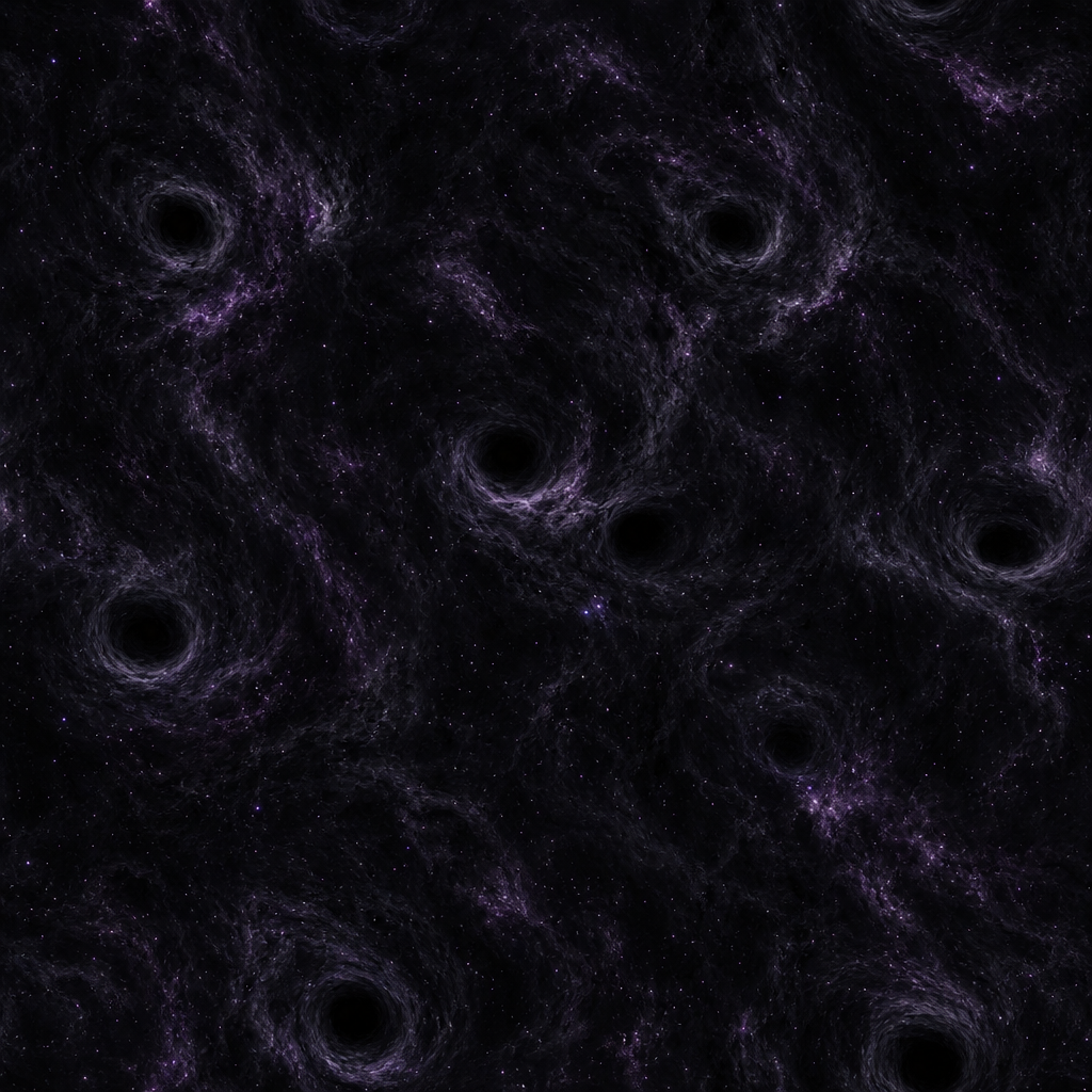 Violet Nebula with Black Vortex Forms Texture preview showing a stylized sci-fi texture