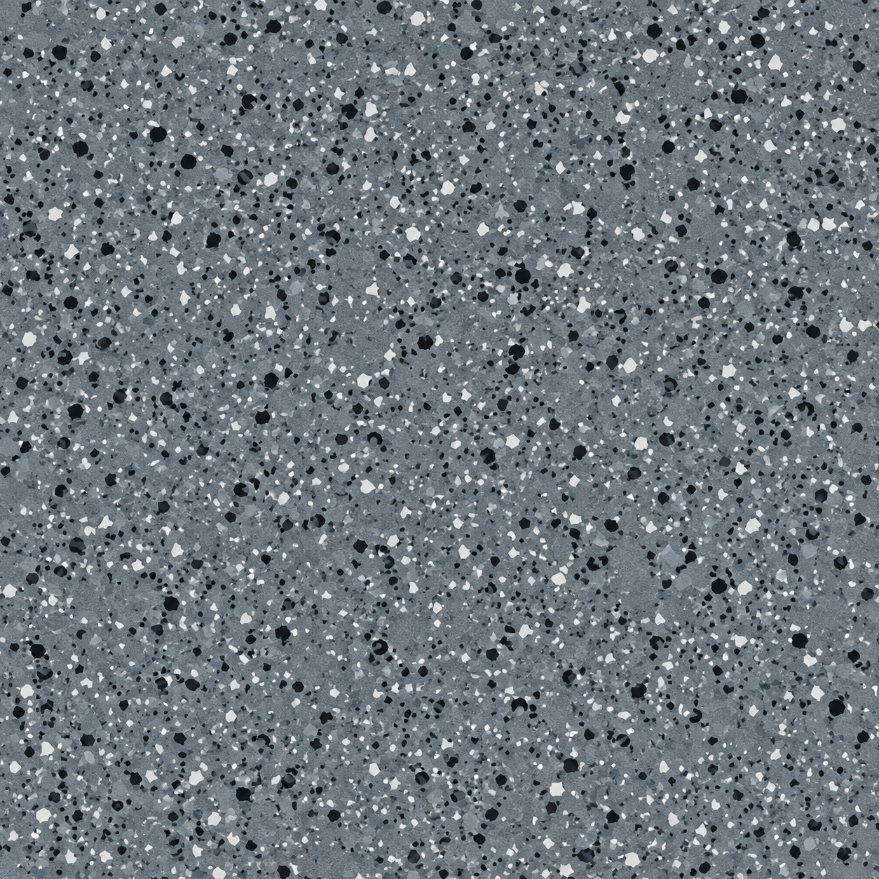 Cool Gray Terrazzo with Dense Black and White Chips Texture preview showing a surface concrete texture