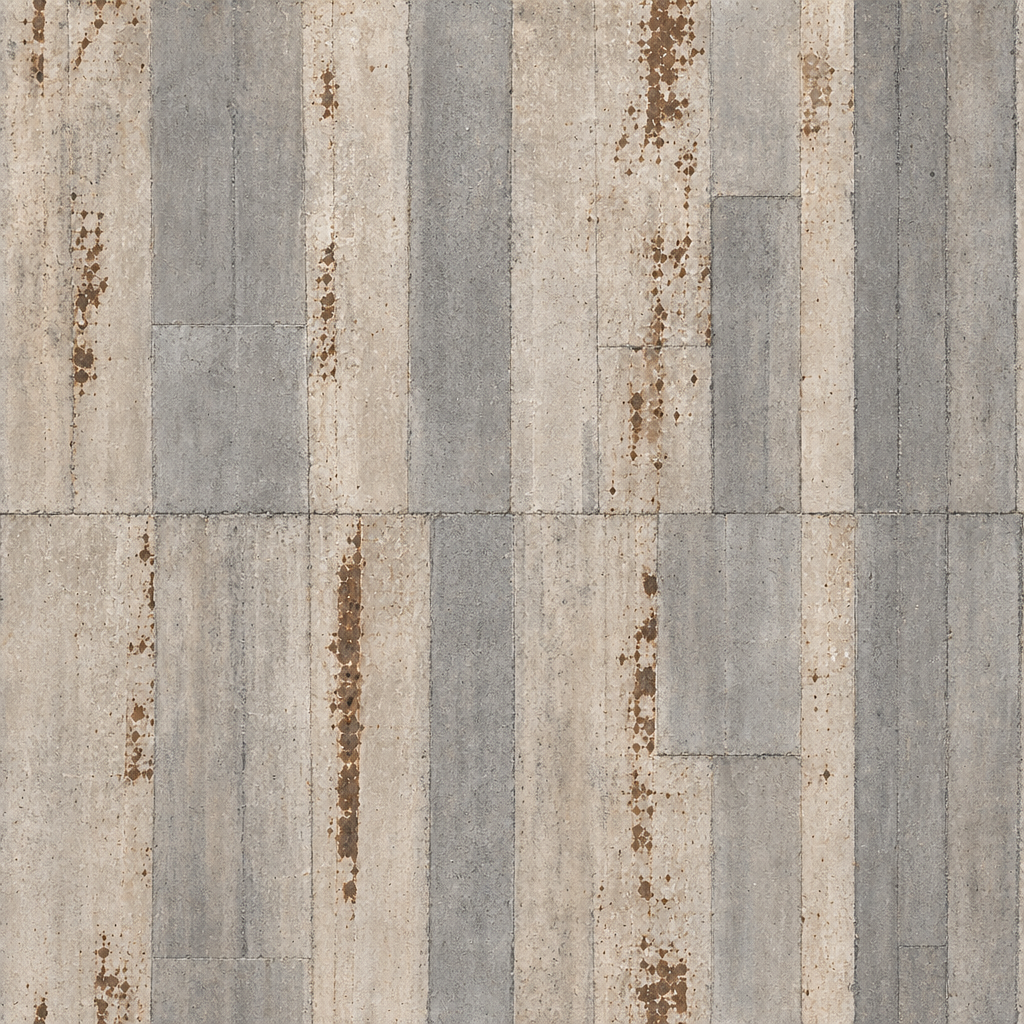 Aged Gray Cement Panels with Tan Flaking Texture preview showing a worn concrete texture