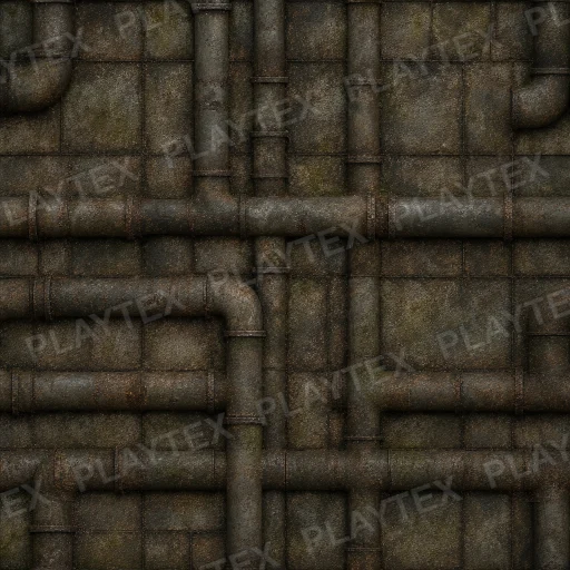Dark Brown Pipe Industrial Metal Texture