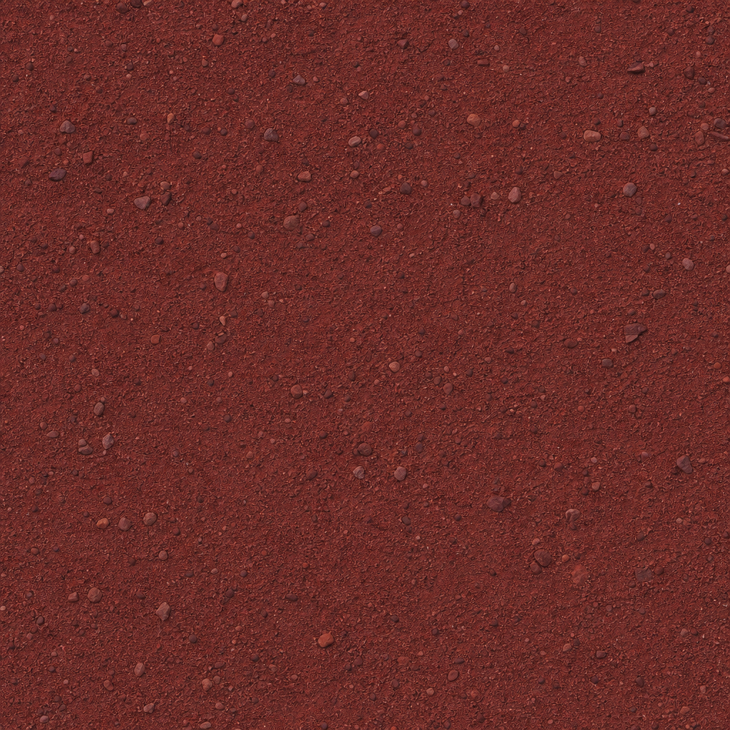 Terracotta Red Dirt with Scattered Pebbles Texture preview showing a rough ground texture
