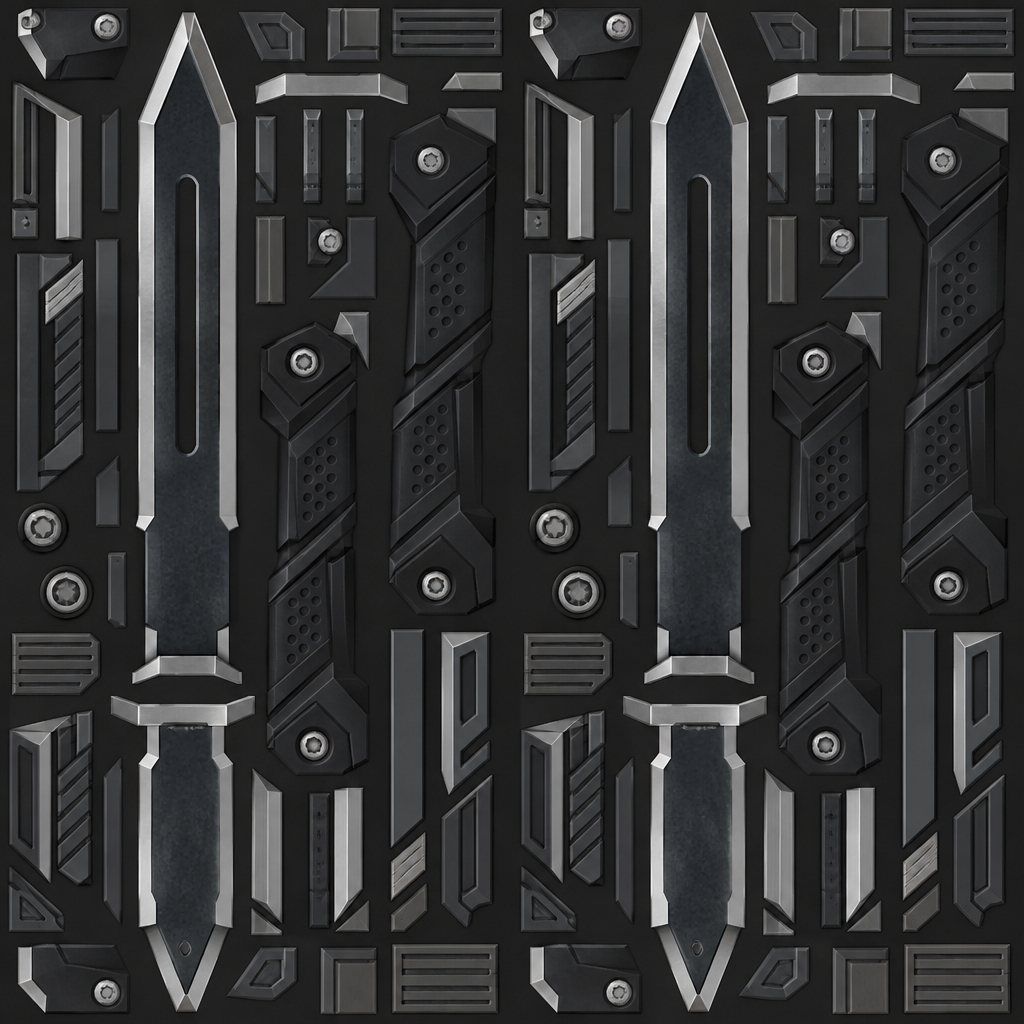 Detailed Metal Surface Texture preview showing a industrial metal texture