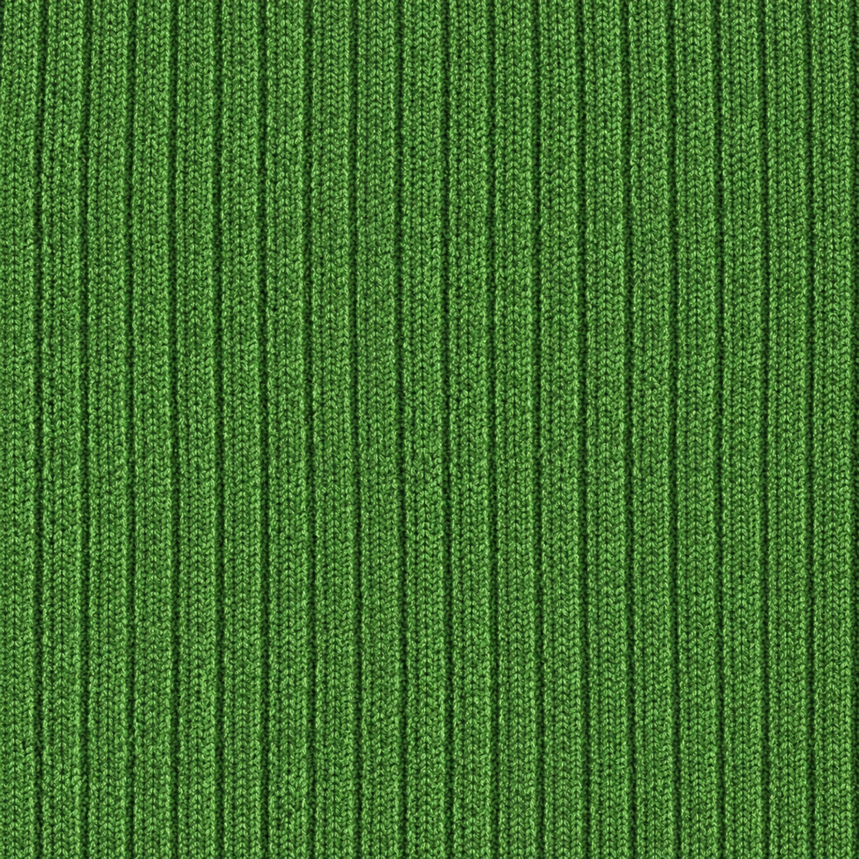 Bright Green Ribbed Knit Fabric Texture preview showing a natural fabric texture