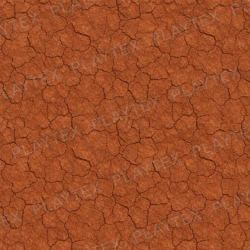 Cracked Red Clay Ground Texture