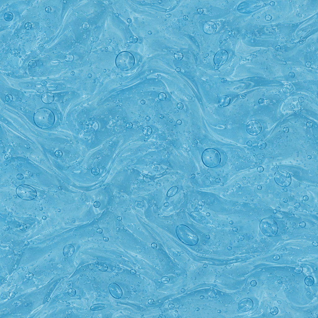 Pale Blue Flowing Liquid Surface with Bubbles Texture preview showing a stylized liquid texture