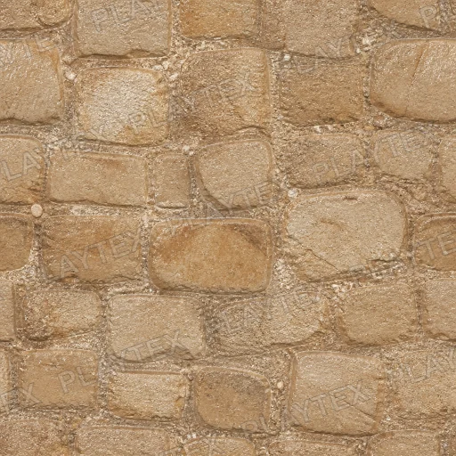 Weathered Sandstone Cobblestone Texture