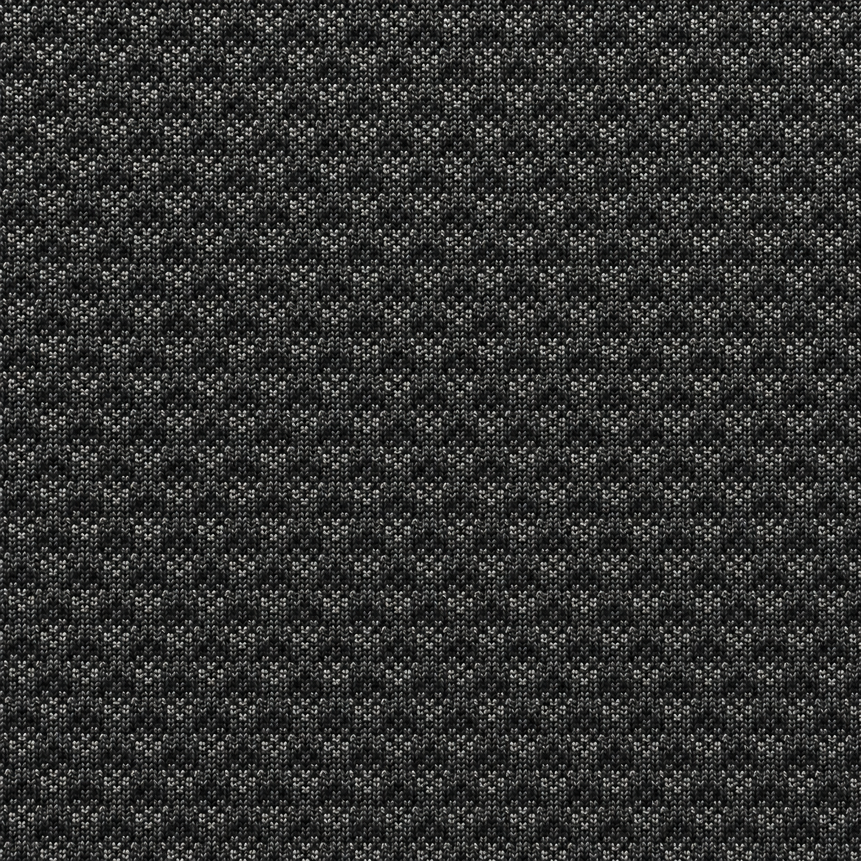 Black Heathered Seed-Stitch Fabric Texture preview showing a surface fabric texture