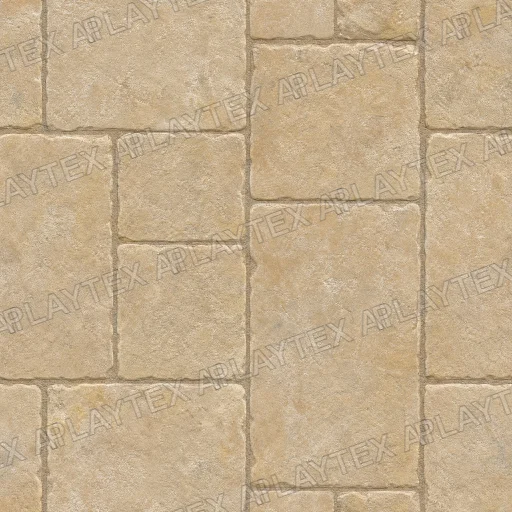 Beige Weathered Sandstone Paver Texture