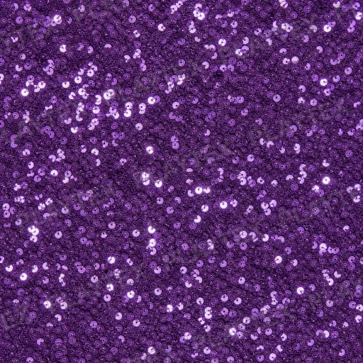 Purple Sequin Packed Stretch Fabric Texture