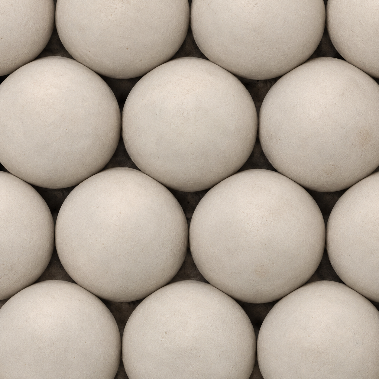 Pale Cream Rounded-Stone Pebble Surface Texture texture asset preview