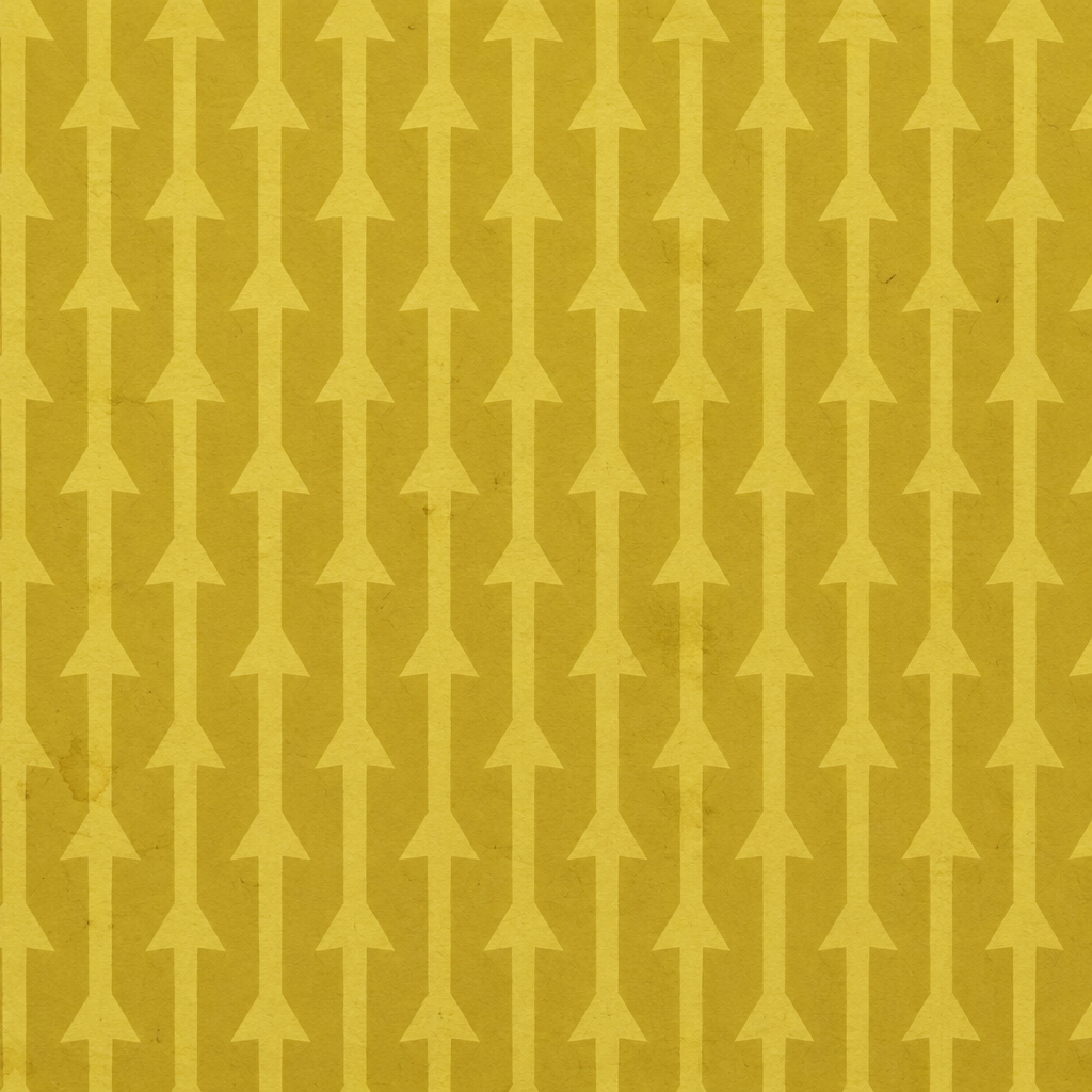 Mustard Paper with a Repeating Upward-Arrow Print Texture preview showing a surface UI texture