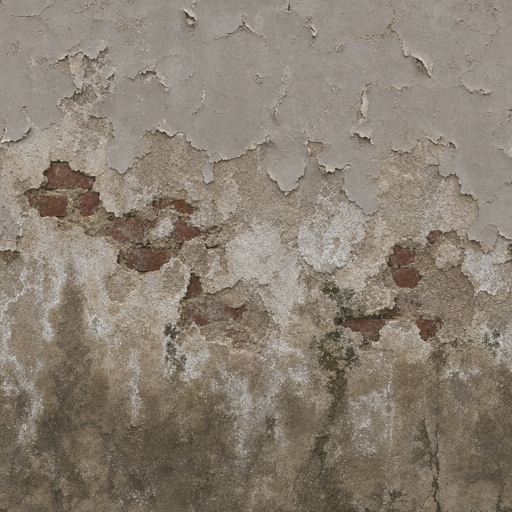 Pale Gray Flaking Plaster over Brick Texture preview showing a rough concrete texture