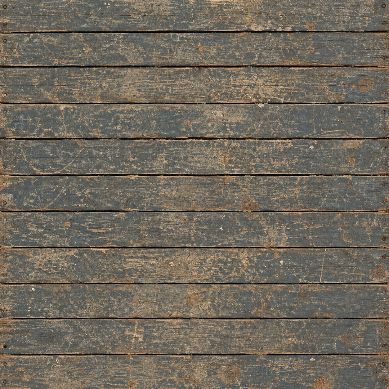 Weathered Gray-Brown Horizontal Wood Plank Texture preview showing a worn wood texture