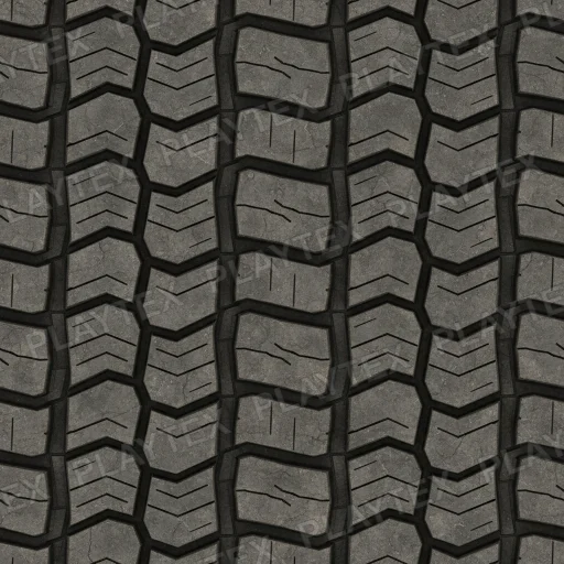 Dark Gray Tread Rubber Texture