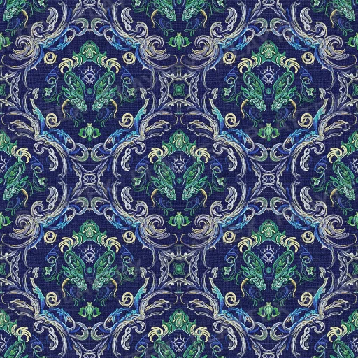 Fabric Blue Green Texture
