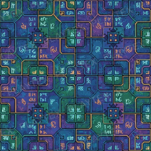 Dark Blue Sci Fi Panel Metal Texture
