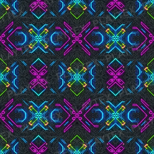 Fabric Pink Green Texture