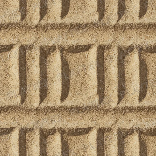 Dark Gray Rough Interlocking Ground Texture