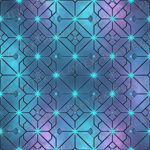 Dark Brown Sci Fi Geometric Composite Texture