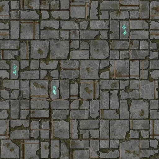Gray Cracked Rough Concrete Texture