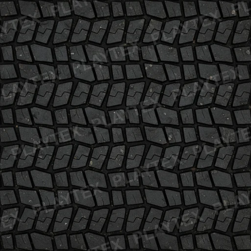 Dark Gray Weathered Tread Rubber Texture