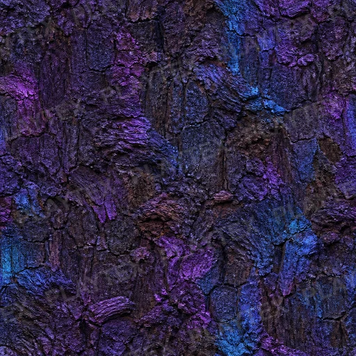 Light Blue Glowing Emissive Ceramic Texture