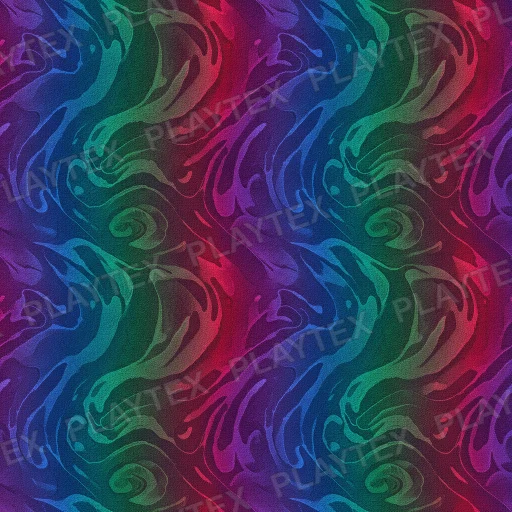 Blue Swirling Vibrant Fabric Texture