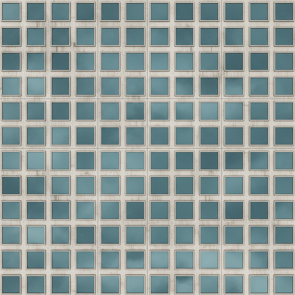 Concrete Wall Grid Texture