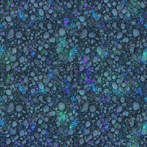 Dark Brown Rough Emissive Rock Texture