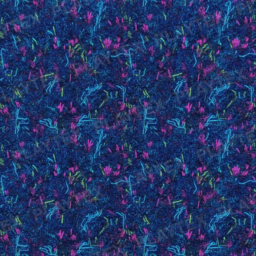 Green Grass Emissive Organic Texture