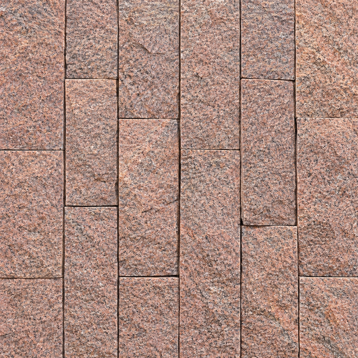 Rose Granite Offset Paver Stone Texture preview showing a natural stone texture