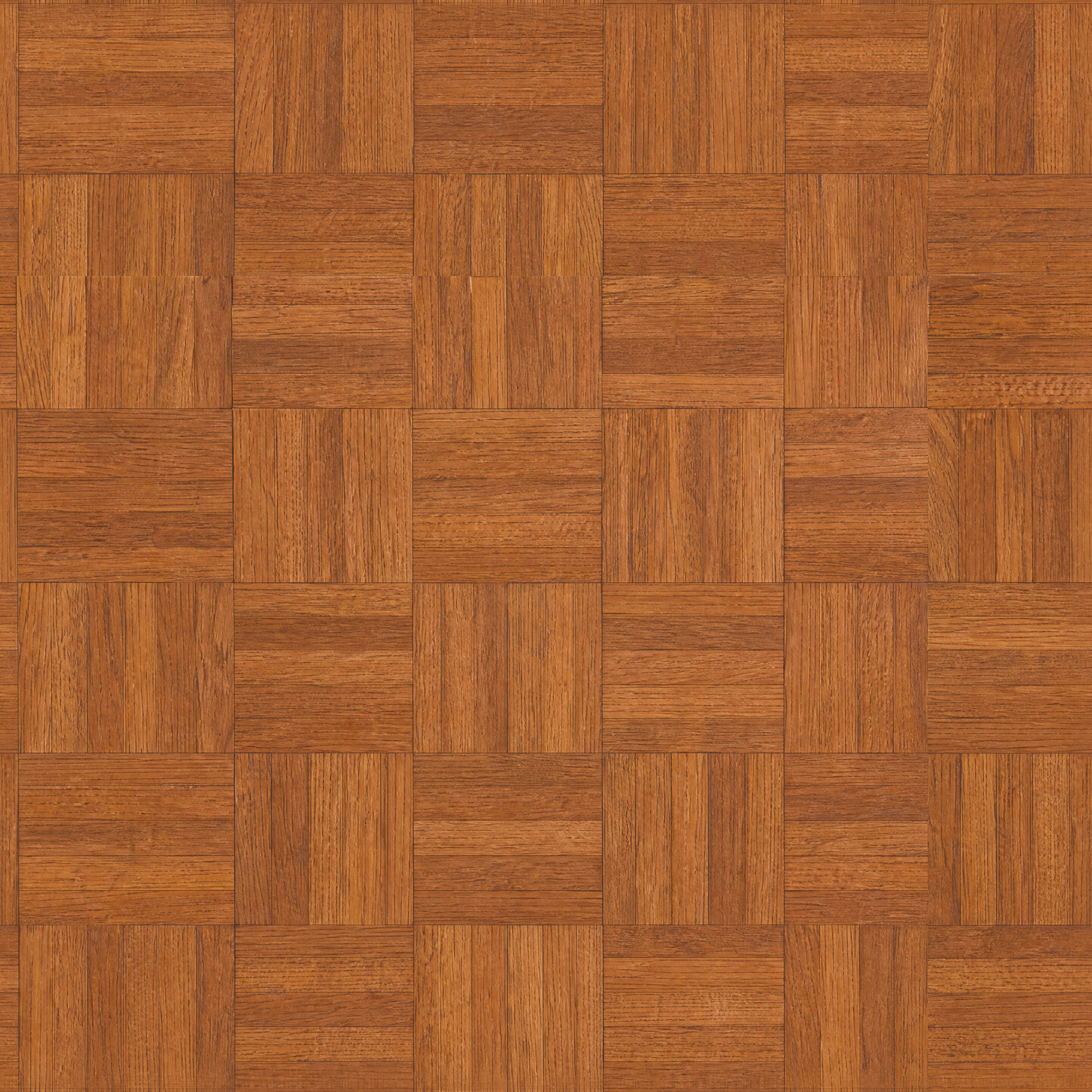 Medium Brown Square Parquet Wood Texture