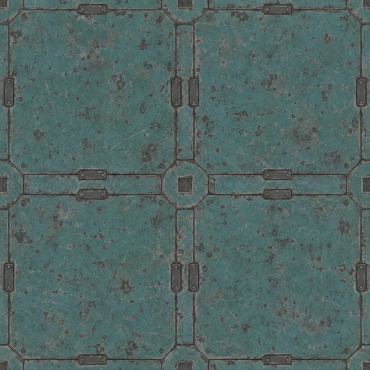 Sci-Fi Panel Material Texture