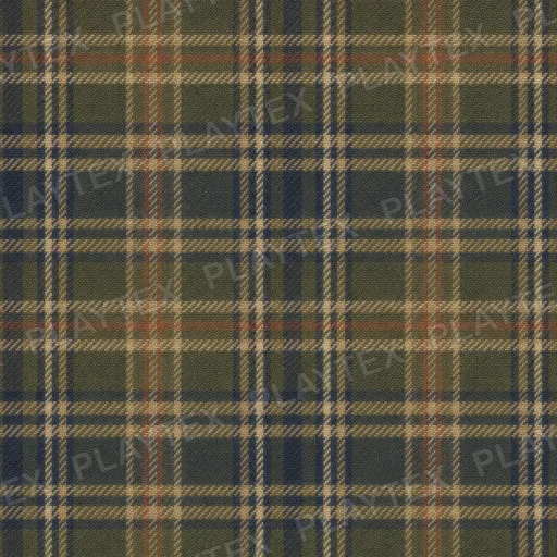 Brown Plaid Woven Fabric Texture