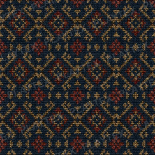 Dark Red Patterned Geometric Fabric Texture