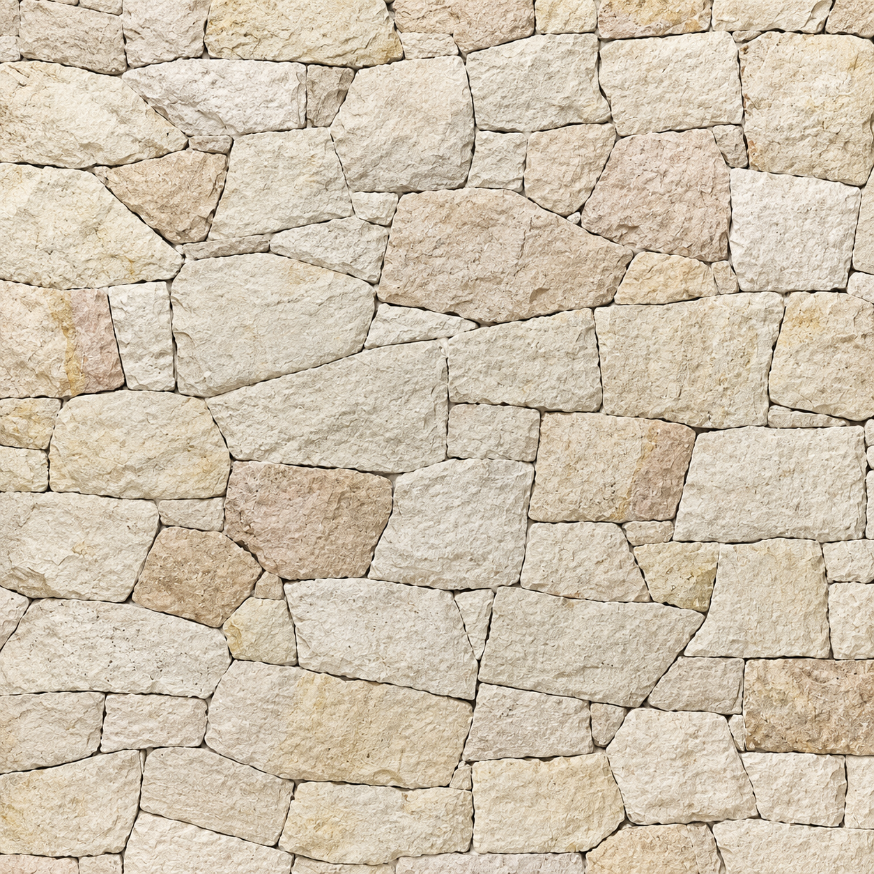 Pale Cream Rough-Cut Stone Block Masonry Texture preview showing a natural stone texture
