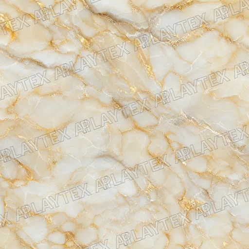 Cream And Gold Brecciated Marble Texture