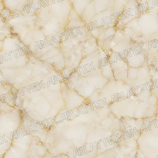 Pale Cream Marble With Fine Gold Veins Texture