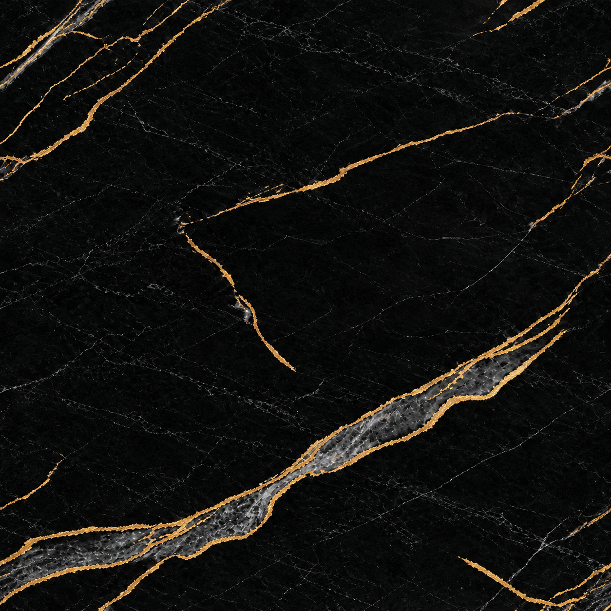 Black Polished Gold-Veined Marble Texture preview showing a polished marble texture