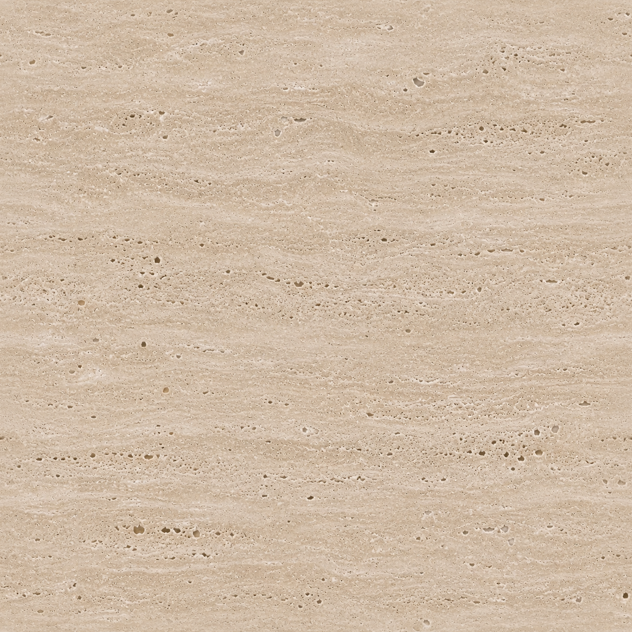 Cream Layered Travertine Stone Texture