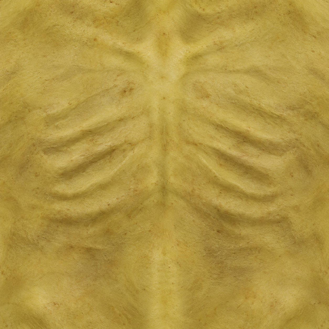 Golden Ochre Matte Mottled-Creased Surface Texture preview showing a worn fabric texture