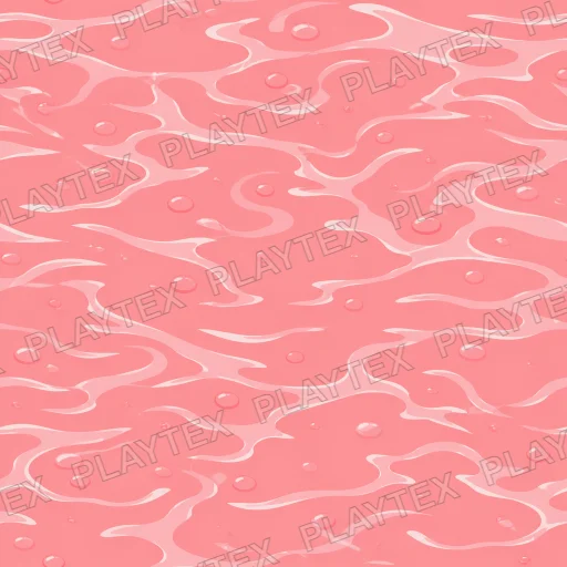 Cute Stylized Strawberry Fruit Tea Texture