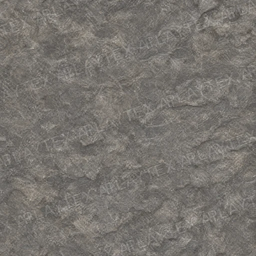 Gray Brown Craggy Rock Texture